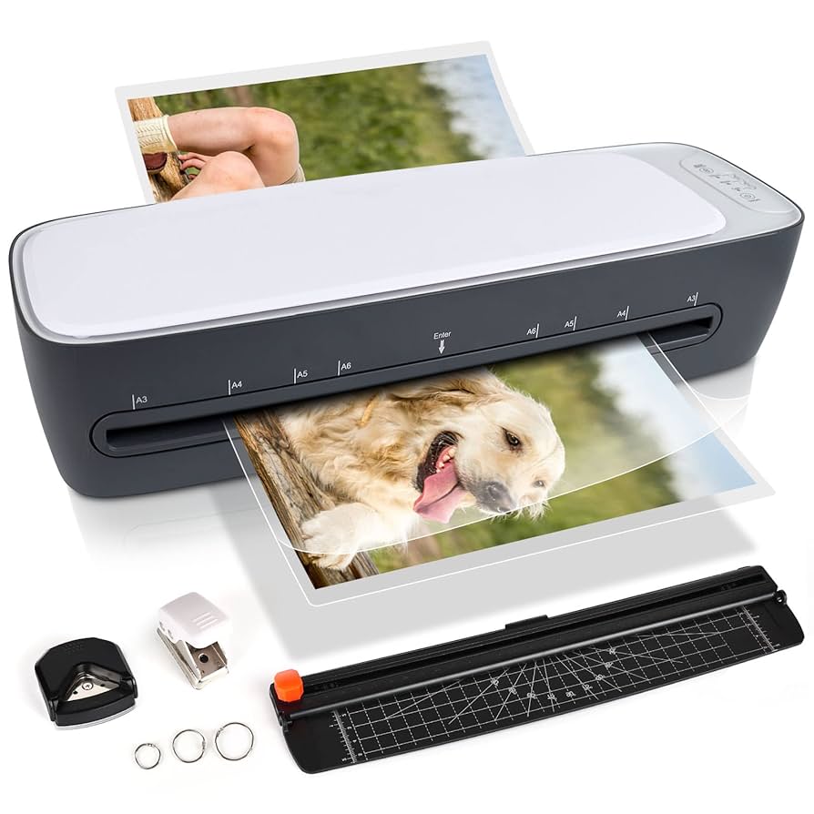 Amazon.com : 13 Inch A3 Laminator Machine, 9 in 1 Desktop